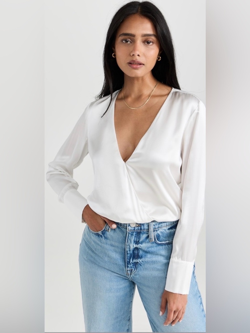 NWT L’Agence Blaze Plunge Bodysuit